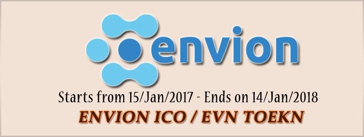Envion ICO (EVN Token) – Detailed Information About Envion